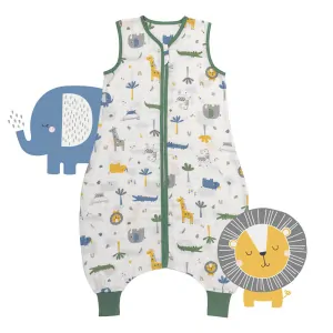 Džungle MUŠELÍNOVÝ 0.5Tog EXTRA TENKÝ LETNÝ spací vak s nohavičkami 120cm