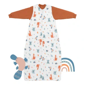 Hlavou dole ZIMNÝ spací vak s rukávmi 6-10 rokov, 150cm