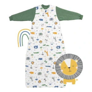 Džungle ZIMNÝ spací vak s rukávmi 6-10 rokov, 150cm