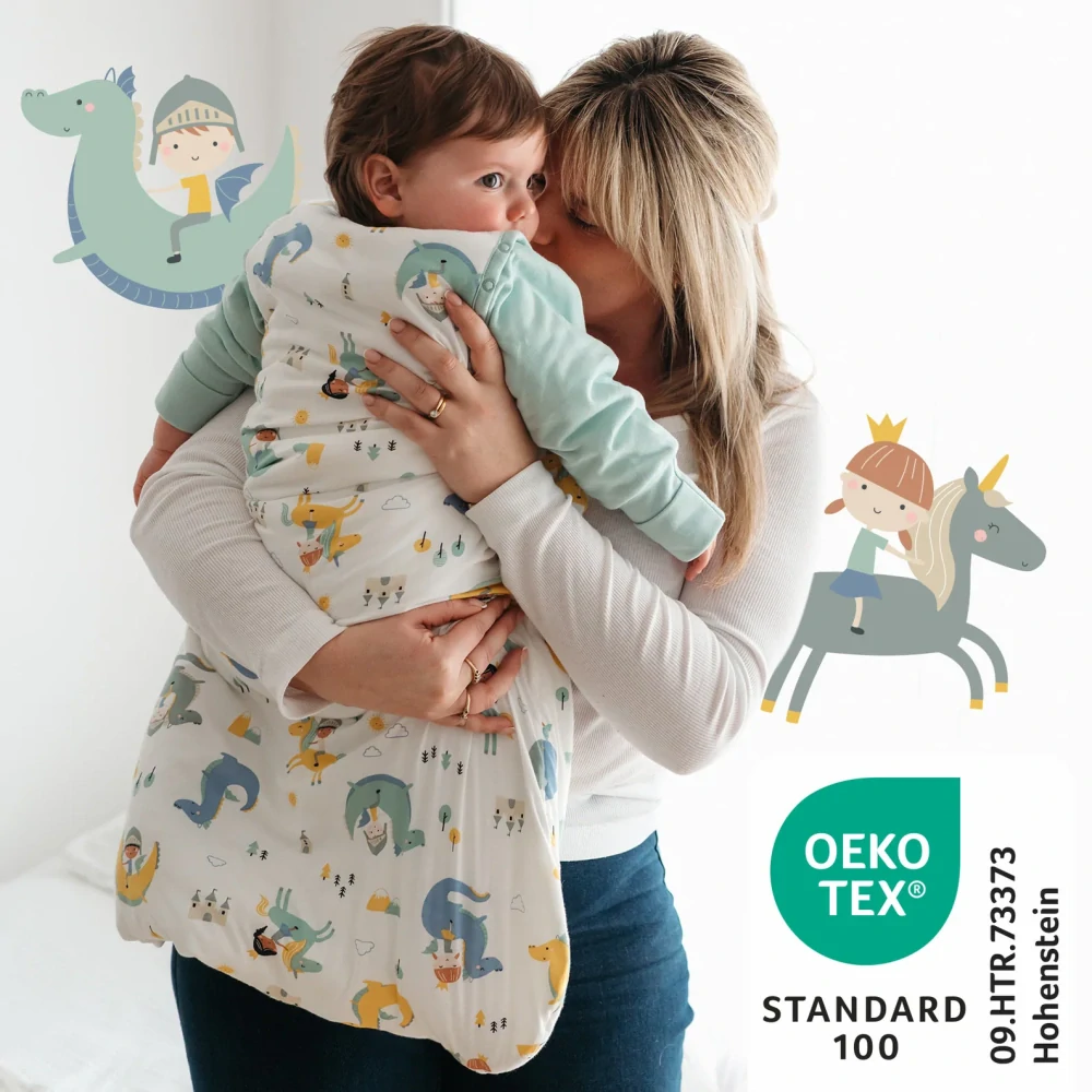Fantazie CELOROČNÝ spací vak s odopínateľnými rukávmi 0-6 mesiacov, 70cm