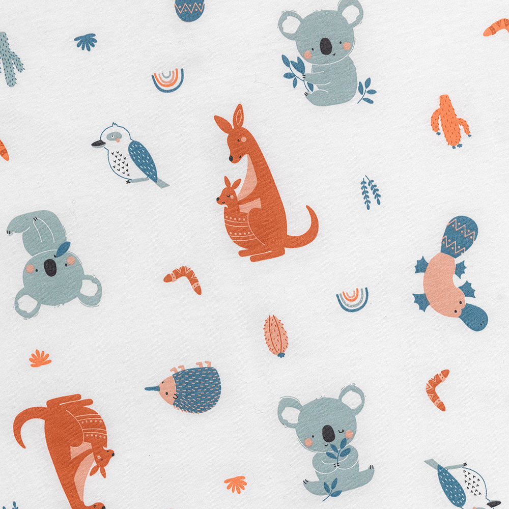 LETNÝ PROTISKLZOVÝ spací vak s voľnými nohami „DUPAČKY“ , 100% BAVLNA Hlavou dole 90cm