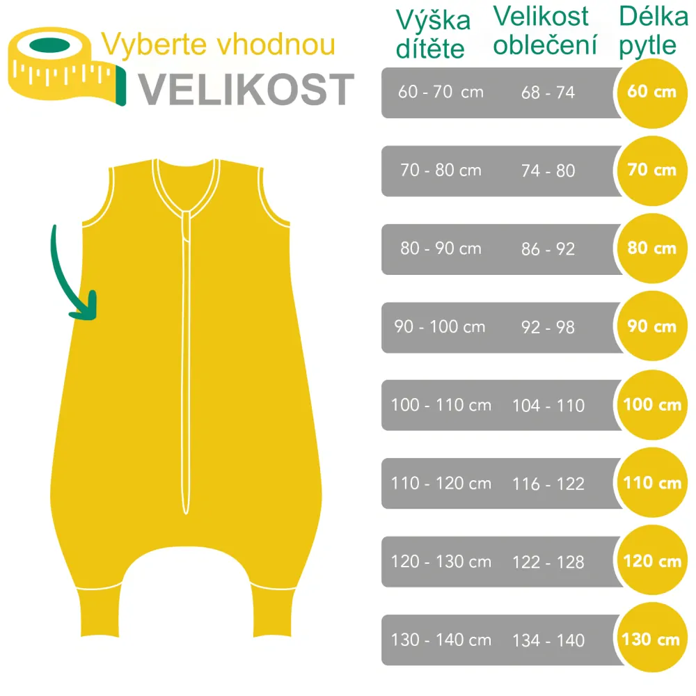 LETNÝ PROTISKLZOVÝ spací vak „DUPAČKY“ 100% BAVLNA Morský svet 70cm