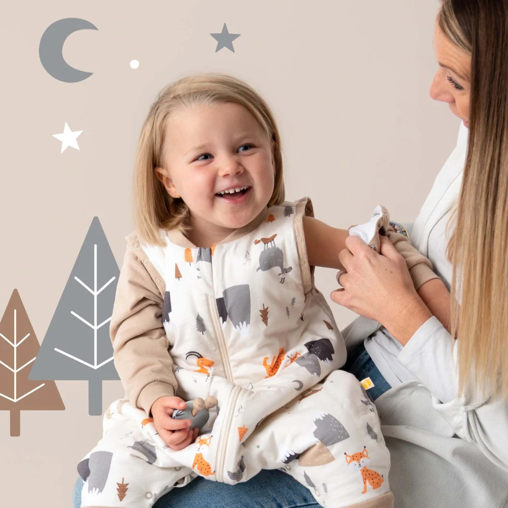  LETNÝ PROTISKLZOVÝ spací vak s odopínateľnými rukávmi voľnými nohami „DUPAČKY“  100% BAVLNA Hory 120cm